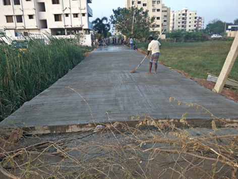 Completed Urban Roads and Drains