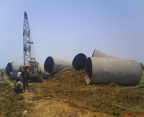 Trench Excavation and Bedding Preparation